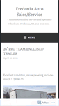 Mobile Screenshot of fredoniaautosales.com